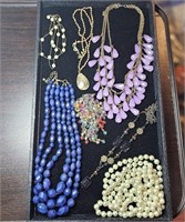 Several Beaded Necklaces - Costume Jewelry