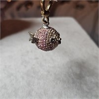 RETIRED Juicy Couture Articulated Blowfish Charm
