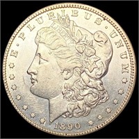 1890-CC Morgan Silver Dollar CHOICE AU