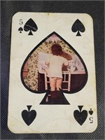 1910 Playing Card Design Post Card
