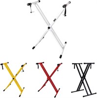 Kadence Piano Keyboard Stand (White)