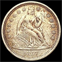 1857-O Seated Liberty Dime CLOSELY UNCIRCULATED