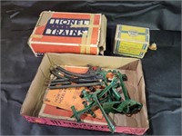 Lionel - Station, Lamp Posts, Empty Box & More