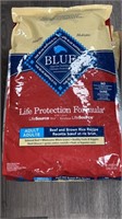 22 lb Blue Adult Beef & Brown Rice Dog Food
