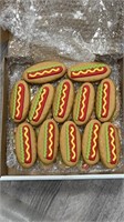 24 Pack Hot Dog Bakery Dog Cookies