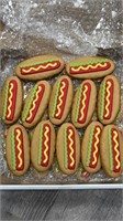 24 Pack Hot Dog Bakery Cookies