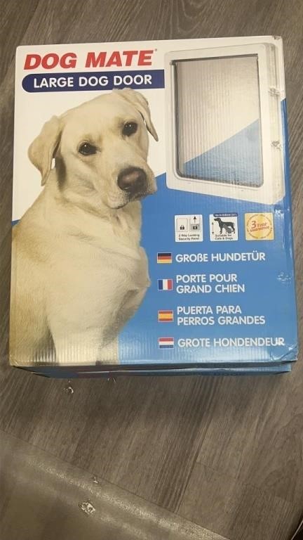 Dog Mate Large Dog Door , Up To 25” H, Two Way