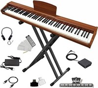 Longeye Piano Keyboard 88 Keys Wooden Electric Pia