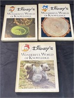 1971 Disneys Wonderful World of Knowledge Books