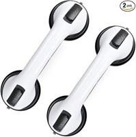 2 Pk Shower Handle 12 In Strong Suction Shower Bar