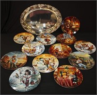 12 8.25" Decorative Plates by Dominion China LTD