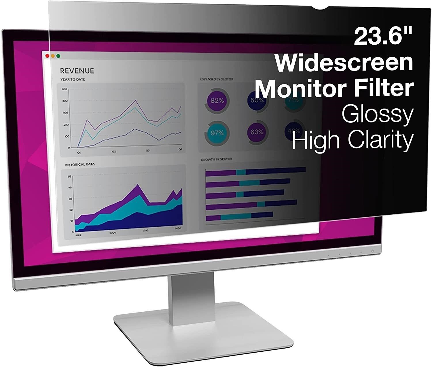 3M High Clarity Privacy Filter for 23.6" Monitor