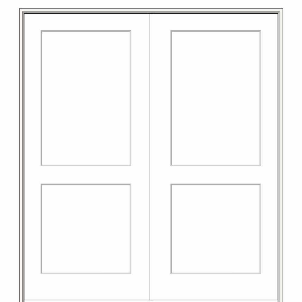 NDC ZZ364490A 2-Panel Interior Double Door, 36x80