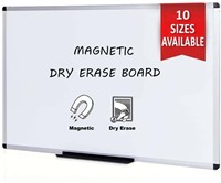 VIZ-PRO Magnetic Whiteboard, 48x48", Silver Frame