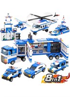 $59 WishaLife 8-IN-1City Police Mobile Command Set