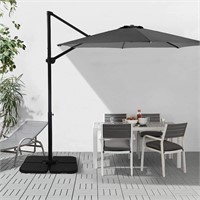 Ginelite 10' Luxury 360 Cantilever Patio Umbrella