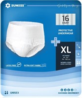SUNKISS TrustPlus Incontinence Underwear, XL, 64ct