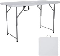 4ft Folding Table Outdoor Picnic Table