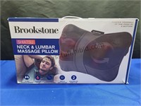 New Brookstone Shiatsu Massager Tested