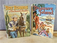 1950s Books Roy Rogers & Treasure Island