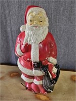 1960's Blow Mold Santa Claus Small