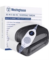 Westinghouse Electric Blanket Throw Heated