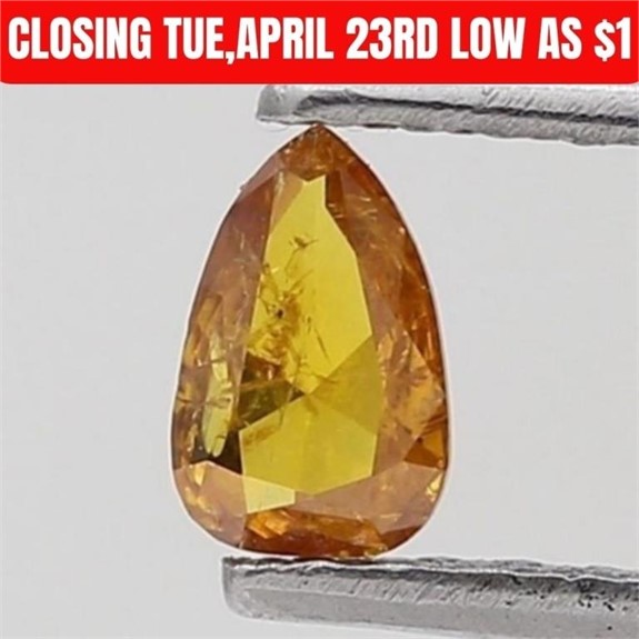 294: Earth Day Treasures:Rare Fancy Color Diamonds,Low as $1