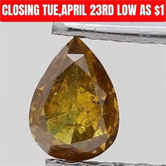 294: Earth Day Treasures:Rare Fancy Color Diamonds,Low as $1