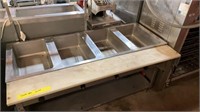 Steam table 110 volt 62in x 31in 32in