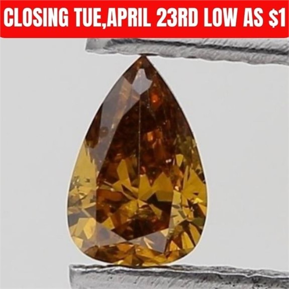 294: Earth Day Treasures:Rare Fancy Color Diamonds,Low as $1