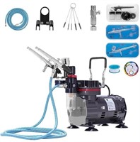 VIVOHOME Airbrush Kit with 1/5 HP Air Compressor