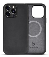 New Belemay Compatible with iPhone 14 Pro Leather