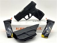 Tauraus 9mm 9x19 Pistol - New/Never fired