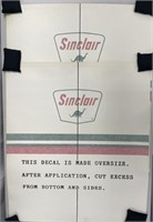 2 NOS Vintage Sinclair Oil Decals