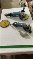 2- electric angle grinders ( untested), grinding