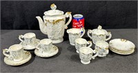 Vintage Ceramic Royal Sealy Japan Tea Set-Lot