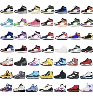New 50 PCS Basketball Shoe Charms Decoration,