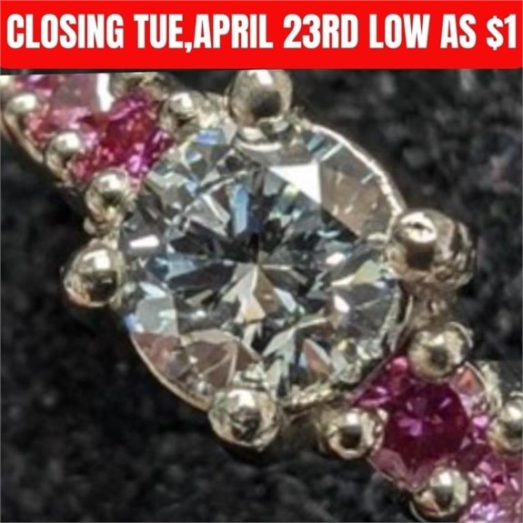 294: Earth Day Treasures:Rare Fancy Color Diamonds,Low as $1