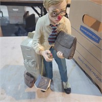 BOX- FIGURINES- SOME CHIPPED