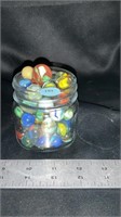 Jar of marbles