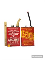 Vintage 1 Gallon Gas Cans