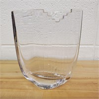 Unique Glass Vase "Heavy"