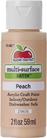 SM3690  Apple Barrel Satin Finish Paint, Peach, 2