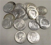 ROLL OF 1964 $10 FACE VALUE KENNEDY HALVES