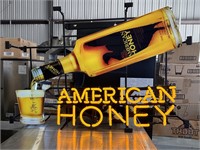 NEW Wild Turkey American Honey Neon Sign