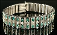 Leach & Miller Art Deco Sterling Silver Bracelet