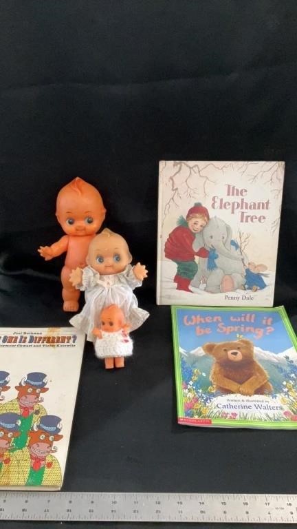 Kewpie dolls,  books