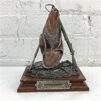 8" Chilmark Pewter confederate pride sculpture