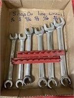 Snap On line wrenches 1/2"-3/4"