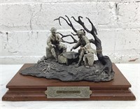 9x7" Chilmark Pewter Lee and Jackson sculpture